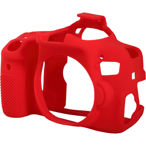 easyCover Silicone Protection Cover for Canon EOS Rebel T6i (Red)