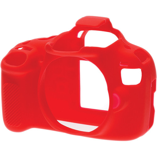 easyCover Silicone Protection Cover for Canon EOS Rebel T5 (Red)