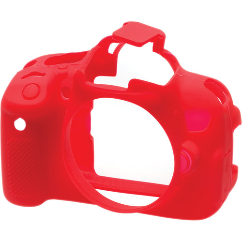 easyCover Silicone Protection Cover for Canon EOS Rebel T4i/T5i (Red)