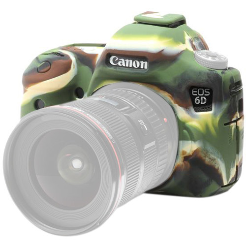 easyCover Silicone Protection Cover for Canon EOS 6D (Camouflage)