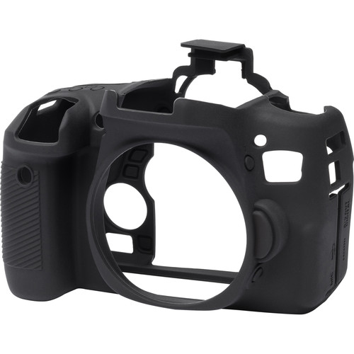 easyCover Silicone Protection Cover for Canon EOS Rebel T6s (Black)