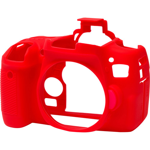 easyCover Silicone Protection Cover for Canon EOS Rebel T6s (Red)