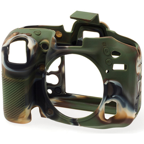 easyCover Silicone Protection Cover for Nikon D7100 and D7200 (Camouflage)