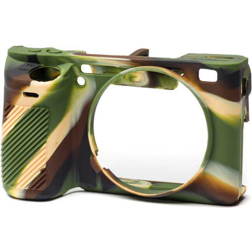 easyCover Silicone Protection Cover for Sony Alpha a6500 (Camouflage)