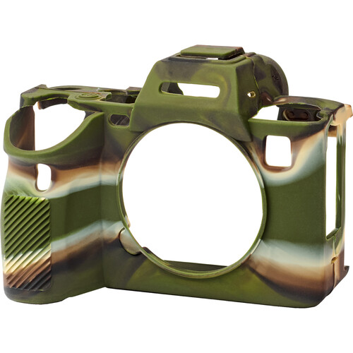 easyCover Silicone Protection Cover for Sony a7 V (Camouflage)
