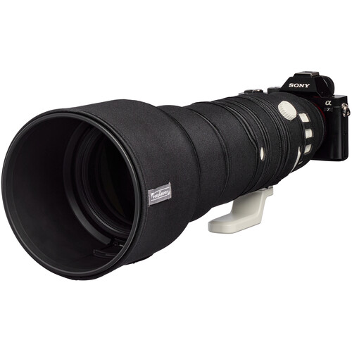easyCover Lens Oak Neoprene Cover for Sony FE 400-800mm f/6.3-8 G OSS Lens (Black)