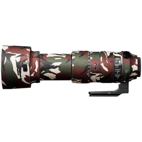 easyCover Lens Oak Neoprene Cover for Sigma 60-600mm f/4.5-6.3 DG OS HSM (Green Camouflage)