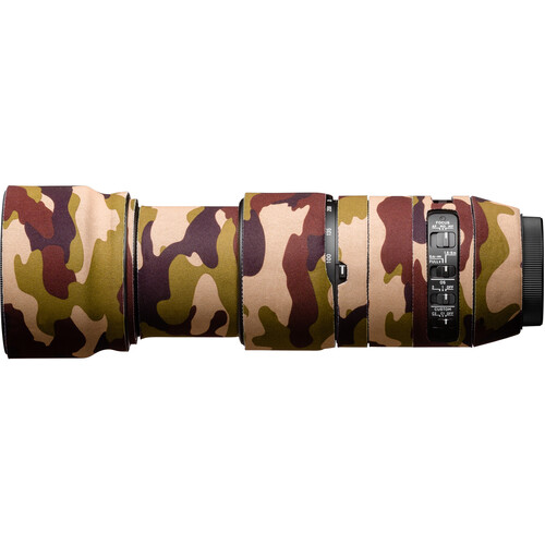 easyCover Lens Cover for Sigma 100-400mm f/5-6.3 DG OS HSM Contemporary Lens (Brown Camouflage)