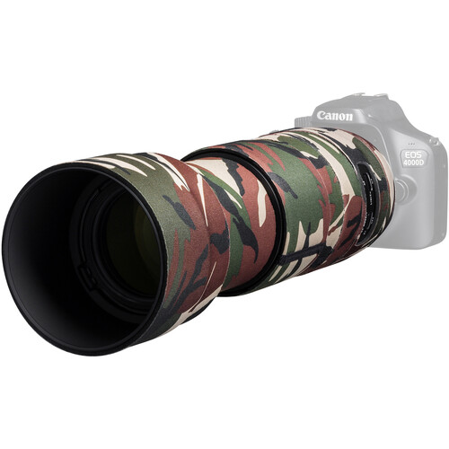 easyCover Lens Cover for Tamron 100-400mm f/4.5-6.3 Di VC USD Lens (Green Camo)