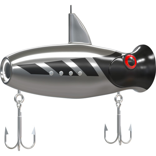 eco popper fishing lure LURES One Large Topwater 4.75 in/1.5 oz. Artificial Seal 3D Eyes Hard Popper with Hooks and Ring for Saltwater Offshore, Surf Fishing Bass : Sports & Outdoors Dont let a single fish be shy with the Arbogast Hula Popper Arbogast Hula Popper-Bass