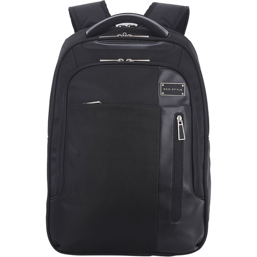 ECO STYLE Tech Exec Checkpoint Friendly Backpack for 15.6" Laptop