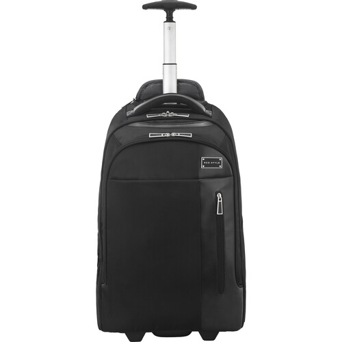 ECO STYLE Tech Exec Rolling Backpack (Black)