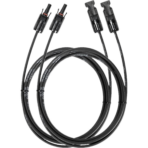 EcoFlow MC4 Solar Extension Cable (9.8', 2-Pack)