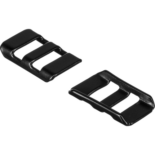 EDDYCAM Stainless Steel Strap Clips (Black)