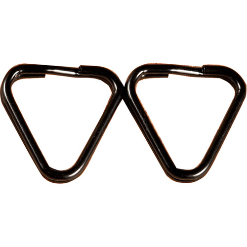 EDDYCAM Triangle Rings (Black, Pair)