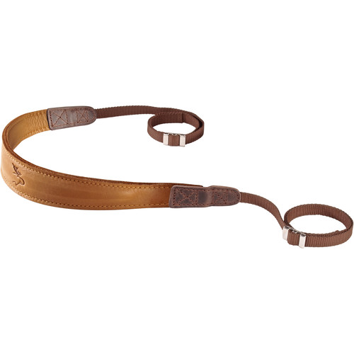 EDDYCAM Premium Camera Strap (Small, Natural/Natural with Natural Stitching)