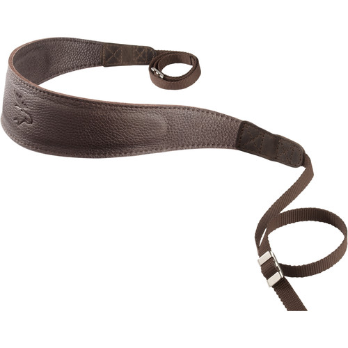 EDDYCAM Monochrome Camera Strap (Large, Dark Brown)