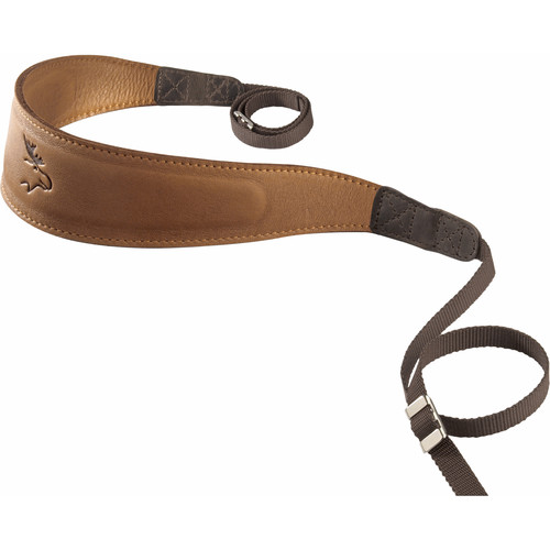 EDDYCAM Premium Camera Strap (Large, Natural/Natural with Natural Stitching)