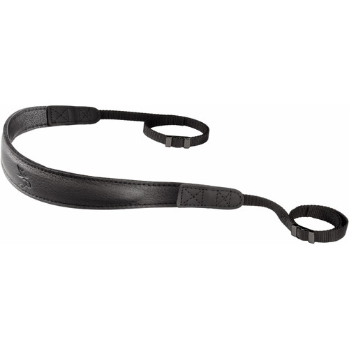 EDDYCAM Fashion-1 Camera Strap (Black/Black, 1.3" Wide)