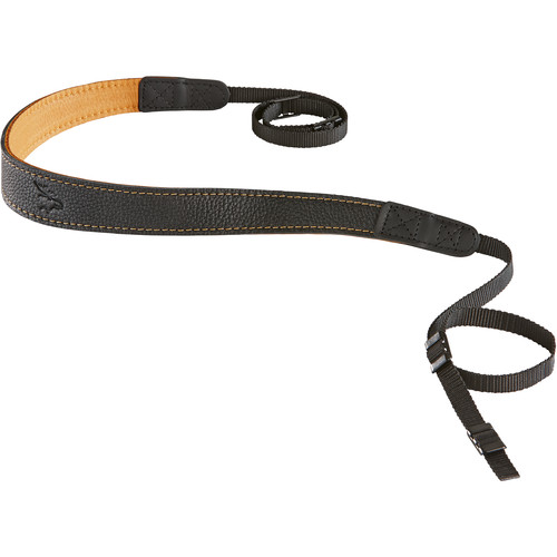EDDYCAM Camera Strap (Black with Nature Stitching, 1.4 x 61")
