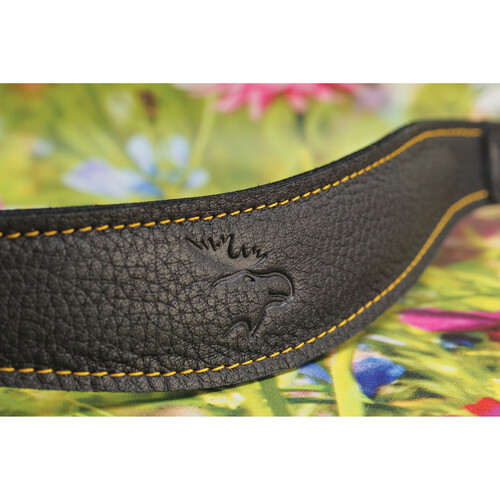 EDDYCAM Camera Strap (Black with Yellow Stitching, 1.7" Wide)