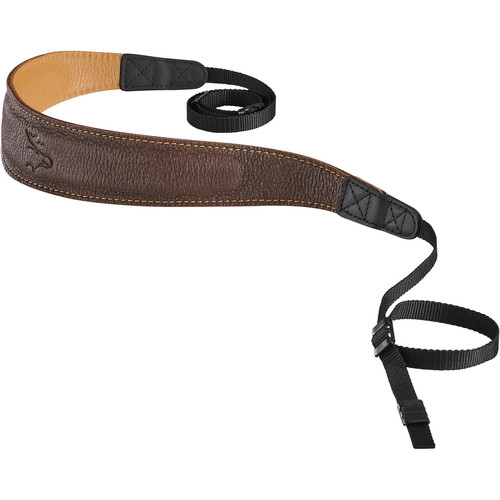 EDDYCAM Camera Strap (Brown with Nature Stitching, 2 x 61")