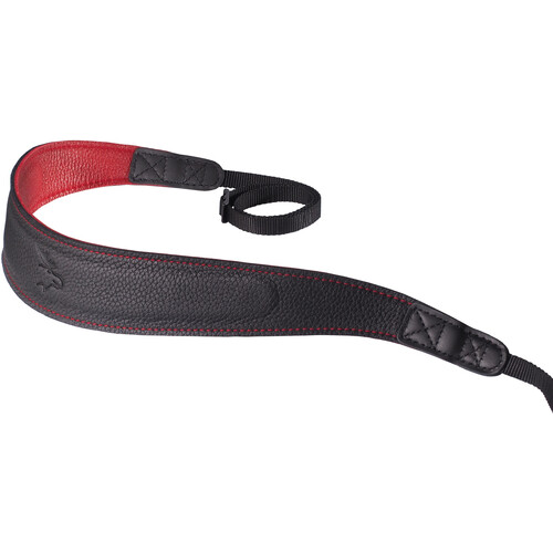 EDDYCAM Camera Strap (Black/Red, 2" Wide)