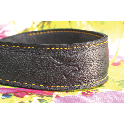 EDDYCAM Camera Strap (Black with Yellow Stitching, 2" Wide)