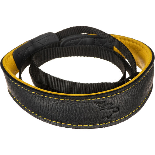 EDDYCAM Fashion -2- Camera Strap (Black/Yellow, 1.3 x 55.1")