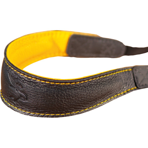 EDDYCAM Fashion -2- Camera Strap (Black/Yellow, 1.65 x 55.1")