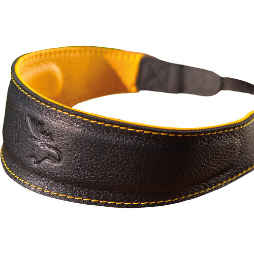 EDDYCAM Fashion -2- Camera Strap (Black/Yellow, 2.4 x 61")