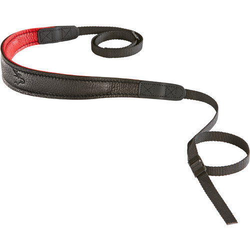 EDDYCAM Fashion -1- Camera Strap (Black/Red, 1.3 x 55.1")