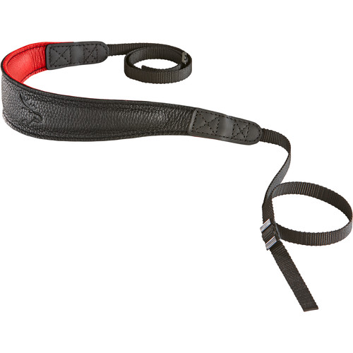 EDDYCAM Fashion -1- Camera Strap (Black/Red, 1.65 x 55.1")