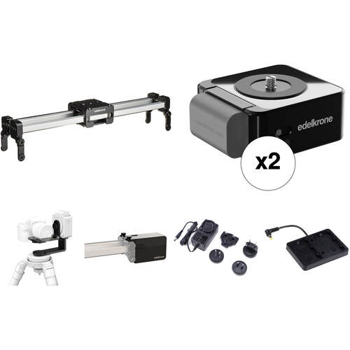 edelkrone 21" SliderPLUS Long Bundle 8 with Canon LP-E6 Bracket