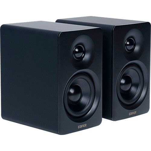 Edifier M60 Compact Desktop 2.0 2-Way Active Bluetooth Speakers (Black, Pair)