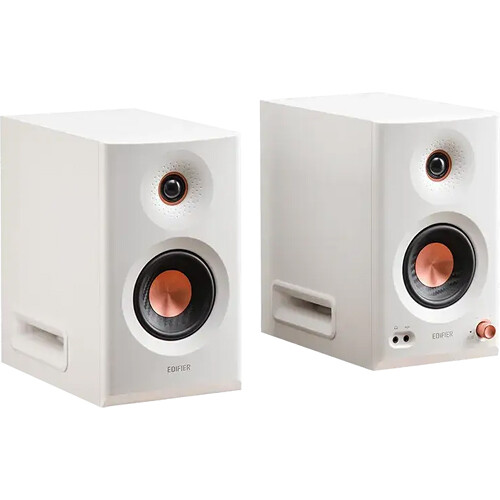 Edifier MR5 Tri-Amped 5" Studio Monitor Speakers (White, Pair)