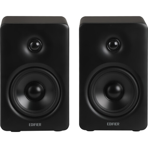 Edifier M90 2-Way Active Bookshelf Speakers with Bluetooth (Black, Pair)