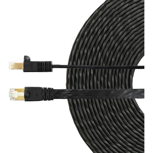 EDIMAX Technology CAT8 Shielded Flat Network Cable (25')