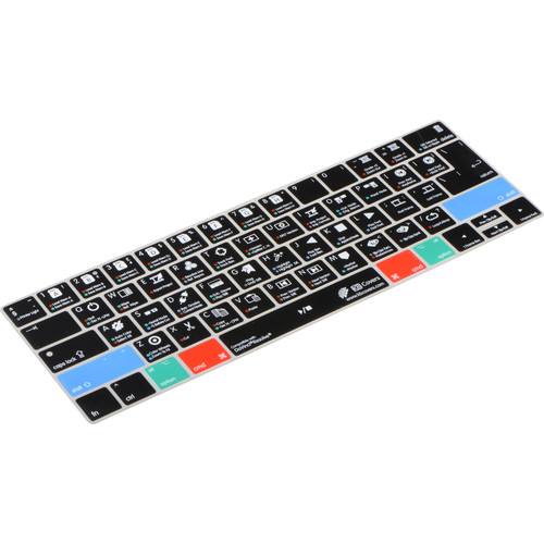 Editors Keys DaVinci Resolve Keyboard Cover for MacBook Pro with Touch Bar (Late 2016+)