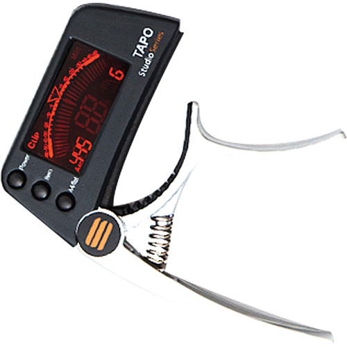 Editors Keys Studio Series TAPO Guitar Capo with Built-In Tuner