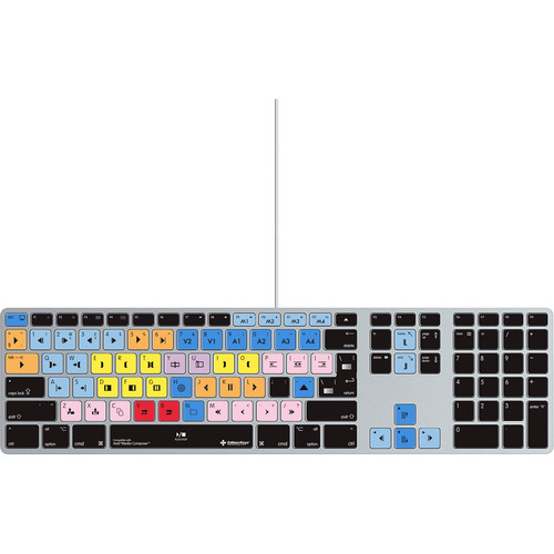 Editors Keys Avid Media Composer Cover for iMac Wired USB Keyboard