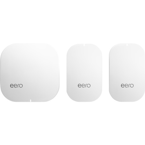 eero Home Wi-Fi 5 Gigabit Mesh System (1 eero / 2 Beacons)