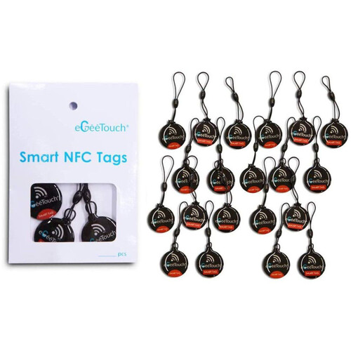 eGeeTouch Smart NFC Tags (20-Pack)