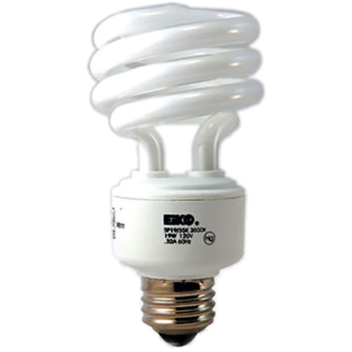 EiKO Medium Base Self-Ballasted CFLi Lamp (18W, 120 VAC)
