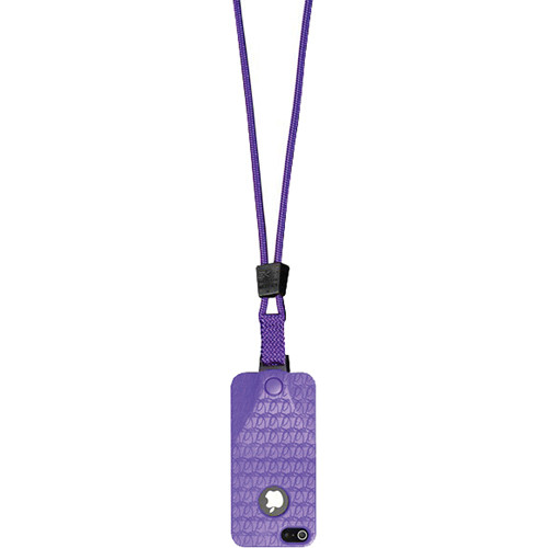 EK USA i5 Speak Easy Neck it Case with Lanyard for iPhone 5 (Purple)