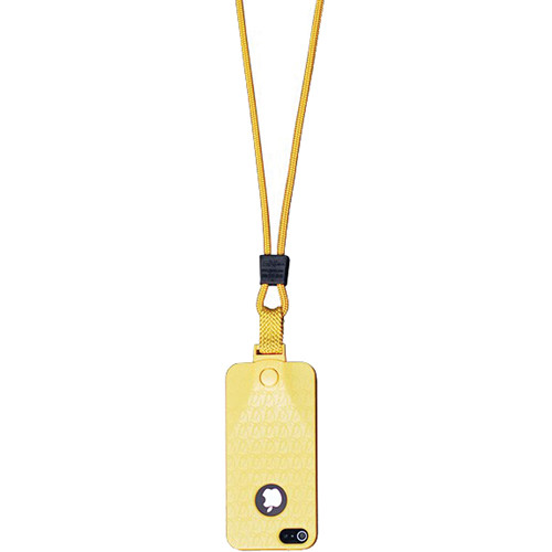 EK USA i5 Speak Easy Neck it Case with Lanyard for iPhone 5 (Yellow)