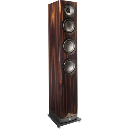 ELAC NAVIS ARF-51 Powered Floorstanding Speaker (Ebony Emara, Single)