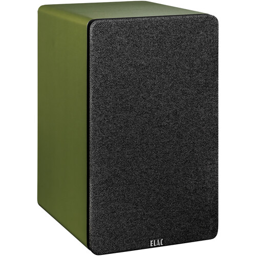 ELAC DCB61 Debut ConneX 2-Way Active Wireless Bookshelf Speaker (Olive Green, Pair)