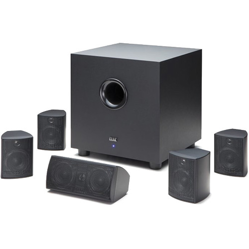 ELAC Cinema 5 5.1-Channel Home Theater Speaker System HTC-131-K