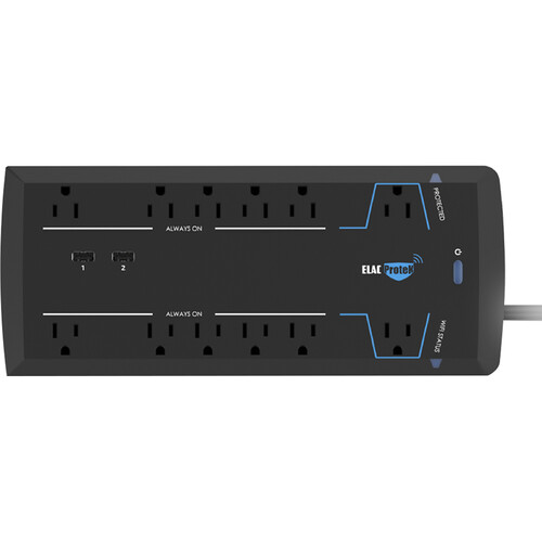 ELAC ProteK Smart 12-Outlet Surge Protector
